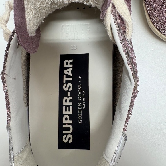 Golden Goose Super-Star LTD in‎ glitter- Size 38. - Picture 8 of 11